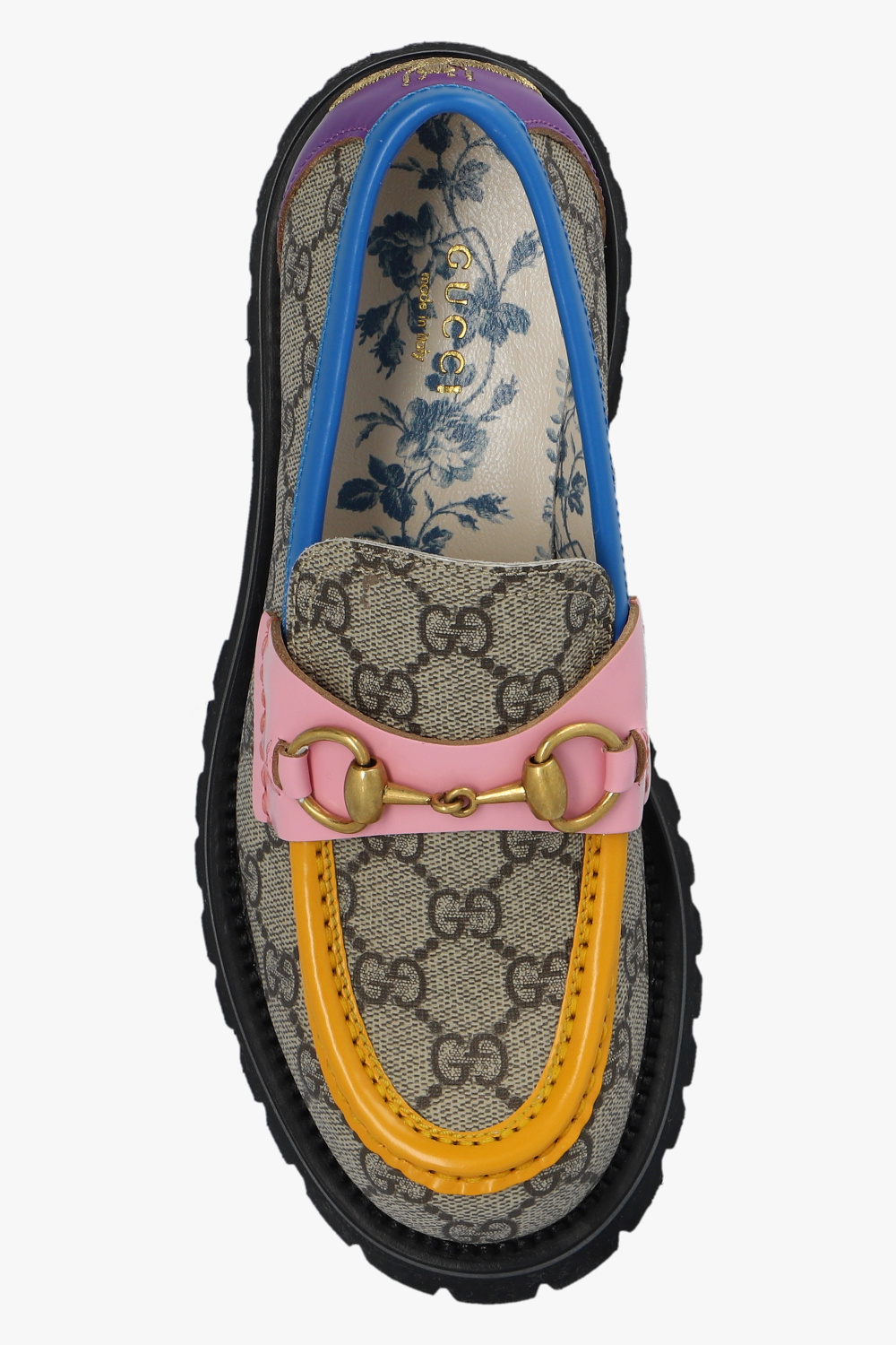 Gucci loafers monogram sale